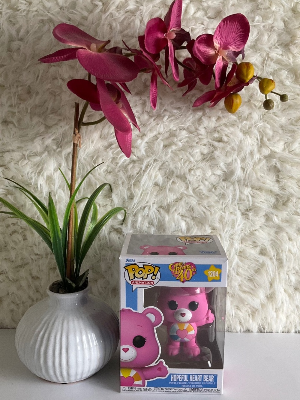 FUNKO POP HOPEFUL HEART BEAR #1204~40TH ANNIVERSARY EDITION~NEW IN THE BOX!